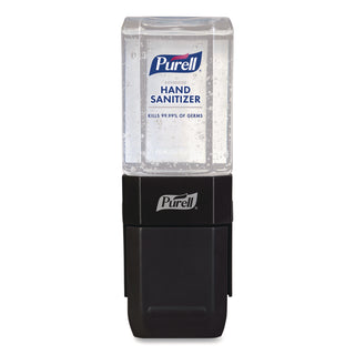 PURELL ES1 Dispenser Starter Kit (4424-D6) - Manual - 15.22 fl oz Capacity - Theft Proof, Durable, Compact, Dye-free, Push Button - Graphite - 6 / Carton