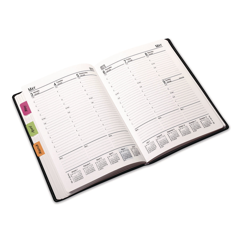 Post-it Alternating Tabs - 36 Tab(s) - 1" Tab Height x 1.50" Tab Width - Self-adhesive - Green Poly, Orange, Red, Yellow, Pink, Blue Tab(s) - 36 / Pack