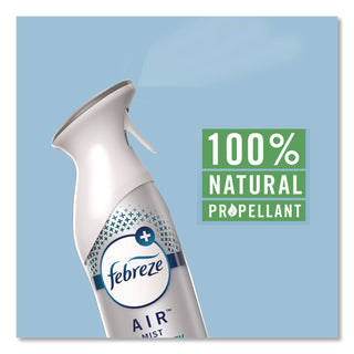 Febreze Air Freshener Spray - Spray - 8.8 fl oz (0.3 quart) - Crisp Clean - 3 / Pack - Odor Neutralizer, VOC-free, Heavy Duty