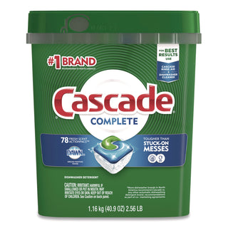 ActionPacs, Fresh Scent, 40.9 oz Tub, 78/Tub, 2 Tubs/Carton