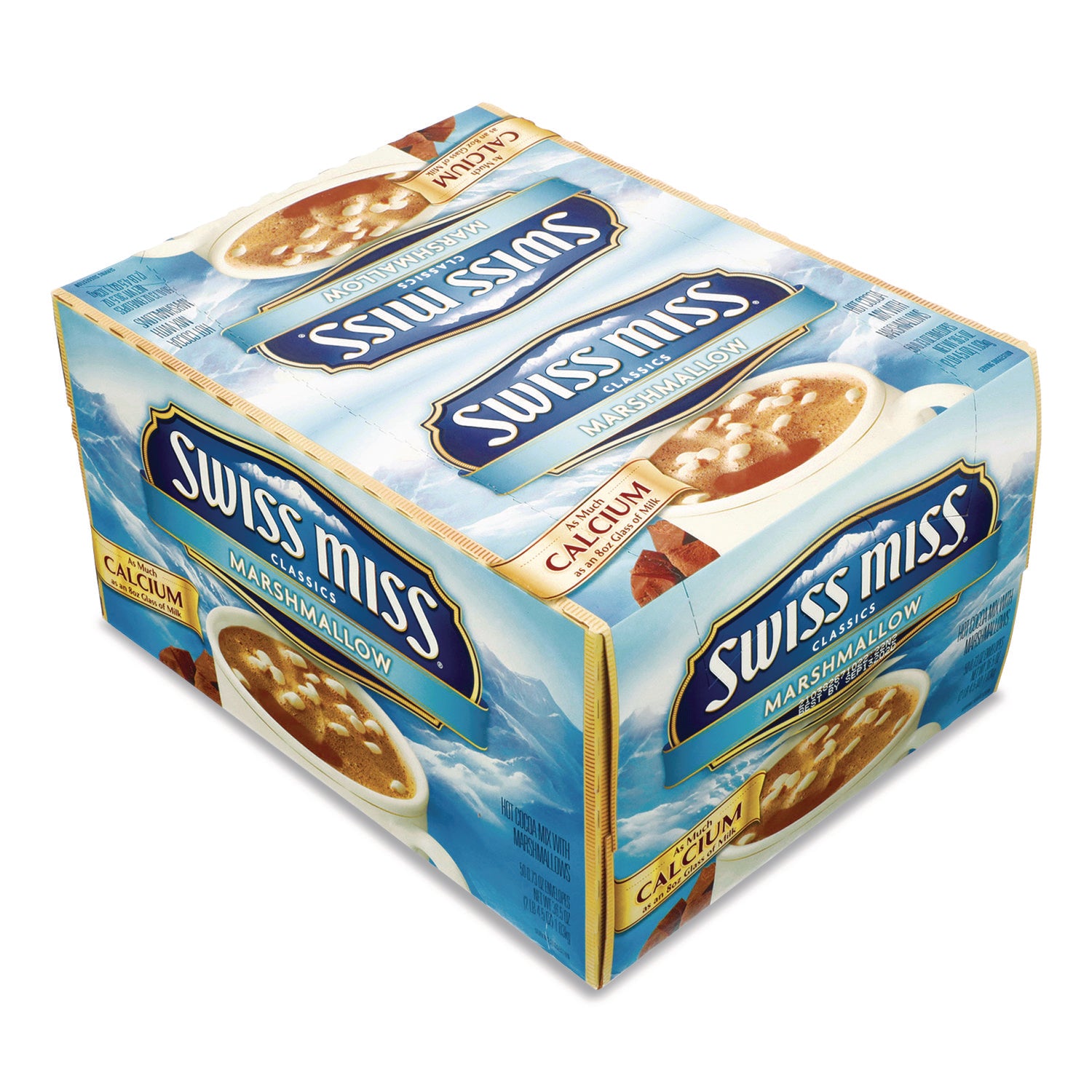 Swiss Miss Milk Chocolate Hot Cocoa Mix - Powder - 0.73 oz - 50 / Box