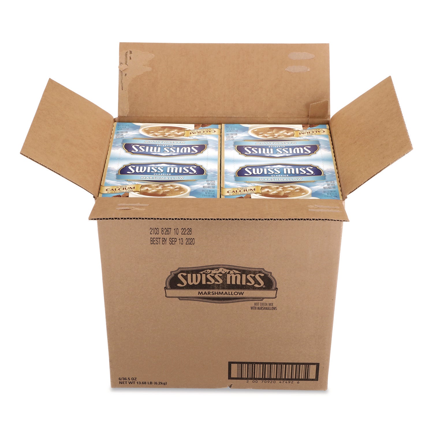 Swiss Miss Milk Chocolate Hot Cocoa Mix - Powder - 0.73 oz - 50 / Box