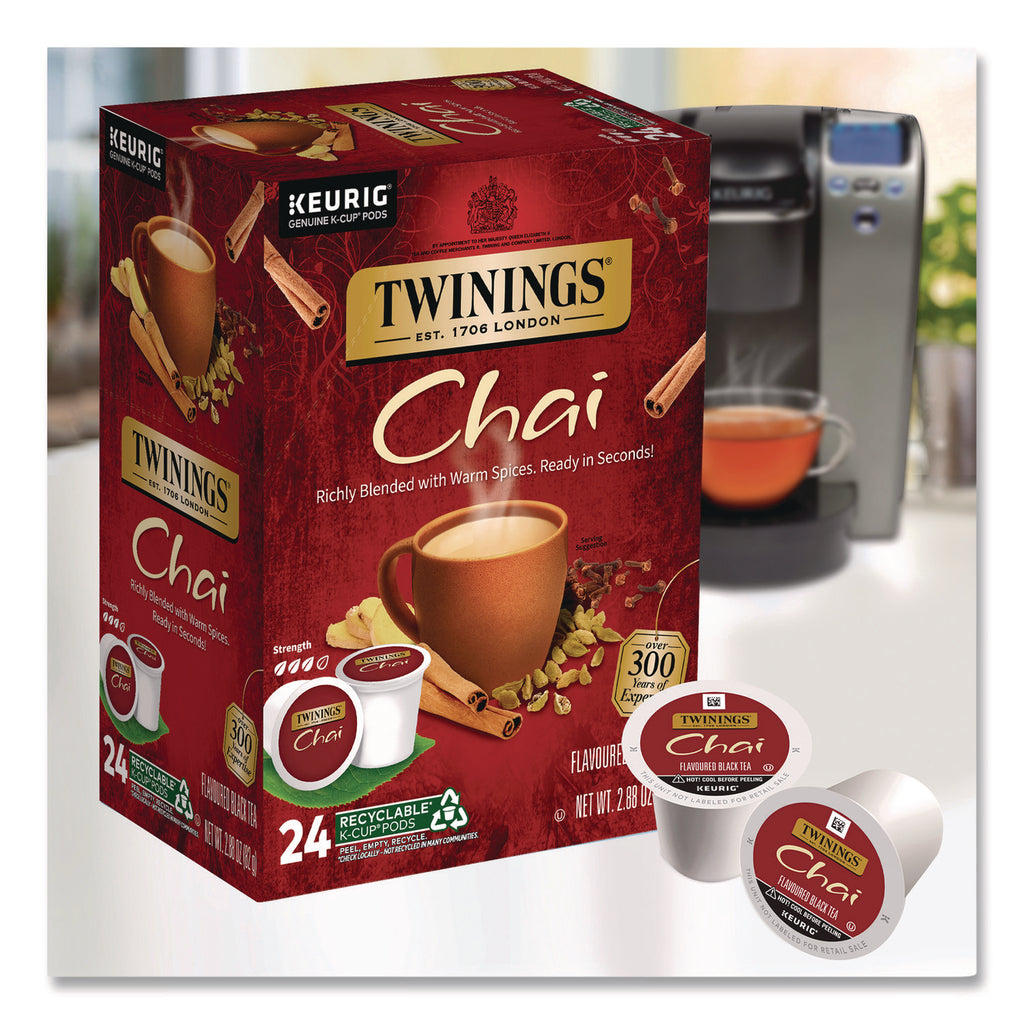 Twinings of London Chai Flavoured Black Tea K-Cup