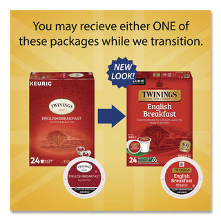 Twinings of London English Breakfast Black Tea K-Cup