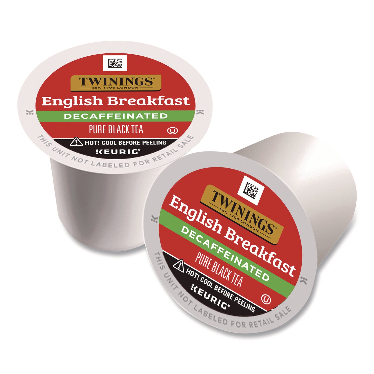 Twinings of London Decaf English Breakfast Black Tea K-Cup