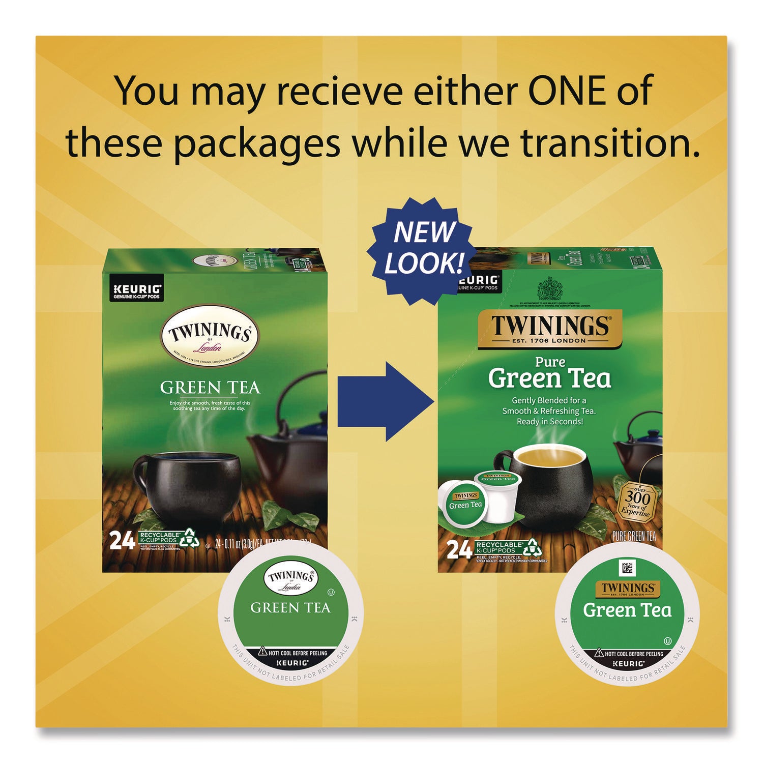 Twinings of London Tea Green Tea K-Cup