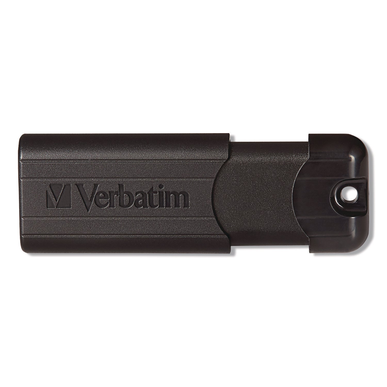 Microban 32GB PinStripe USB 3.2 Flash Drive Business Pack - 32 GB - USB 3.2 (Gen 1) Type A - Black - Lifetime Warranty - 10 / Pack