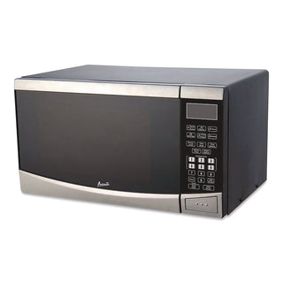 Avanti Model MT09V3S - 0.9 cubic foot Touch Microwave - Single - 19" Width - 0.9 ft Capacity - Microwave - 10 Power Levels - 900 W Microwave Power - 120 V AC - Countertop - Stainless Steel