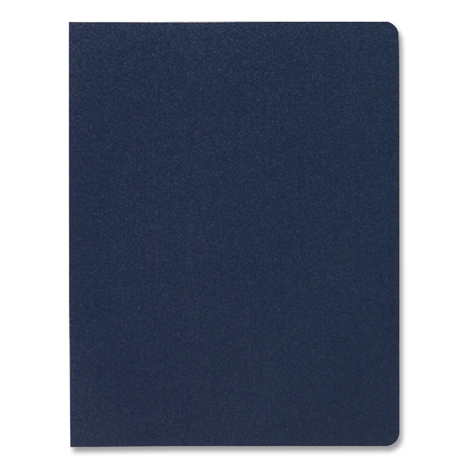 GBC Designer Letter Presentation Cover - 8 3/4" x 11 1/4" - Poly - Navy - 25 / Pack