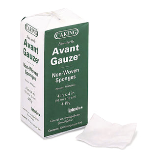 Gauze Sponges, 4 x 4, 4-Ply, Non-Sterile, 200/Box