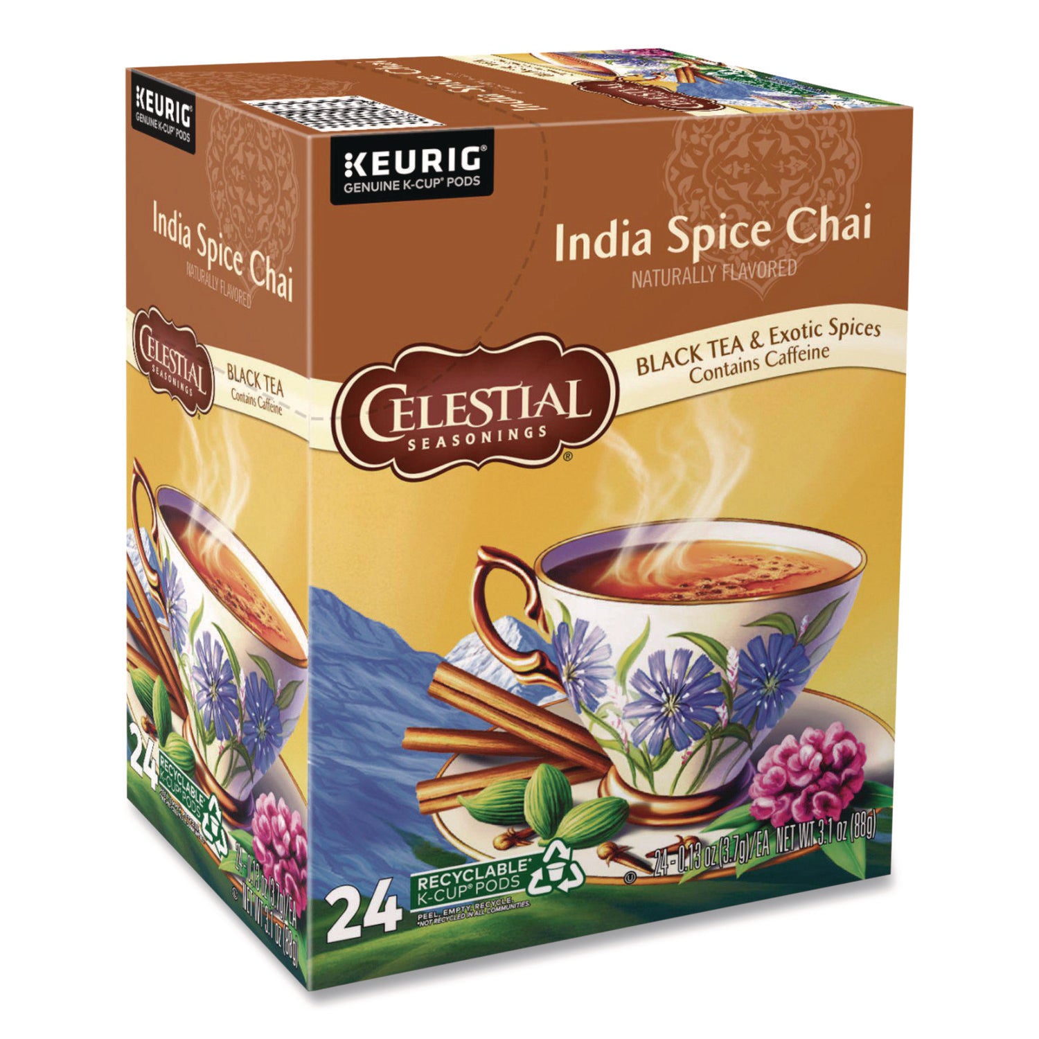 India Spice Chai Tea K-Cups, 24/Box