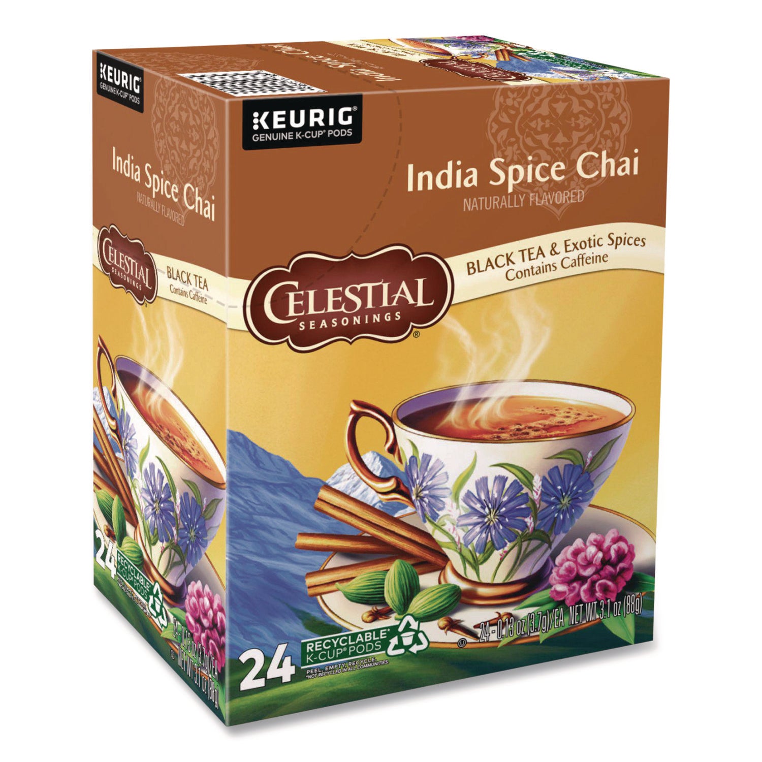 India Spice Chai Tea K-Cups, 96/Carton