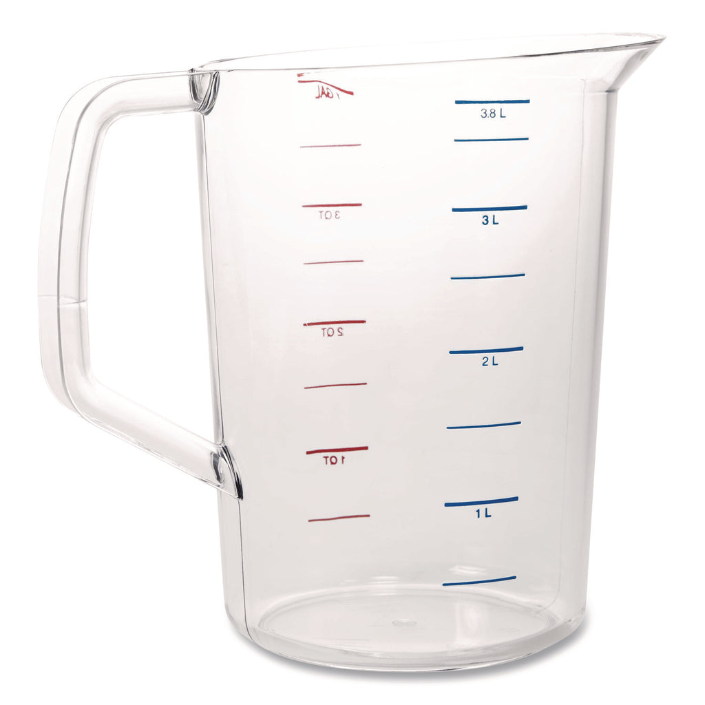 Bouncer Measuring Cup, 4 qt, Clear