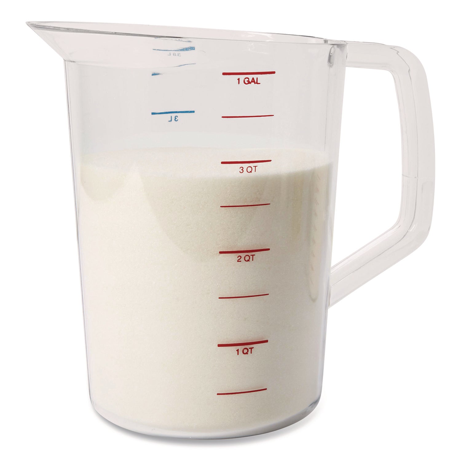 Bouncer Measuring Cup, 4 qt, Clear