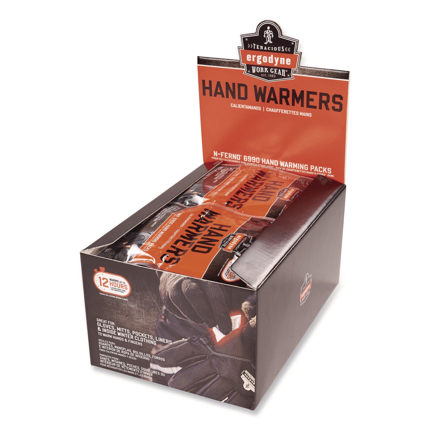 Ergodyne N-Ferno Warming Packs - 2" - 80 / Box