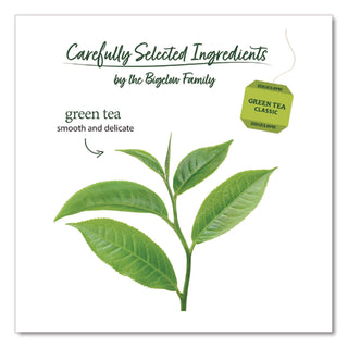 Single Flavor Tea, Green, 28 Bags/Box