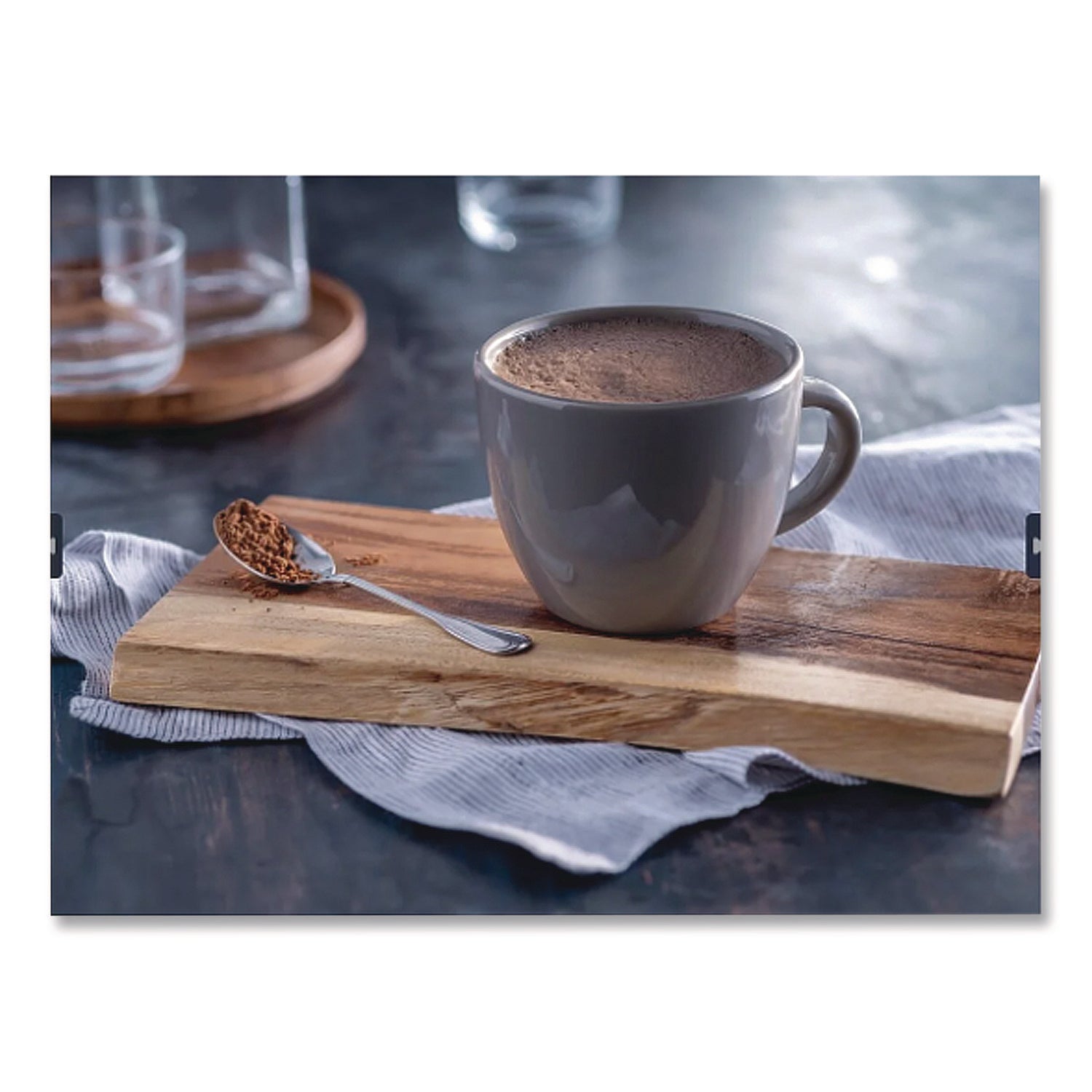 Milano Premium Chocolate Hot Cocoa Mix, 28 oz Packet, 4/Carton