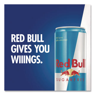 Sugar-Free Energy Drink, 12 oz Can, 24/Carton