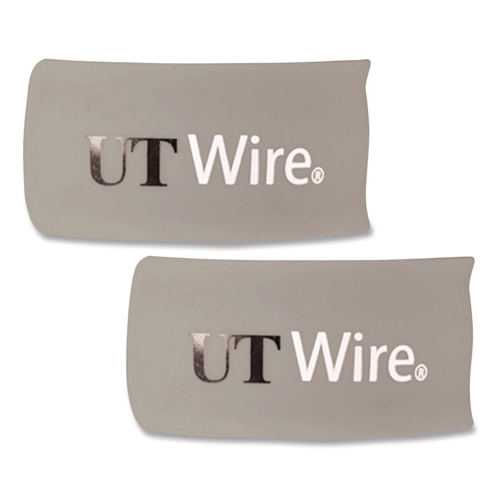 Speedy-Wrap Magnetic Cable Wrap, 0.82" x 10", Gray, 2/Pack