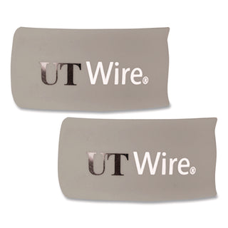 Speedy-Wrap Magnetic Cable Wrap, 0.82" x 10", Gray, 2/Pack