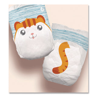 Premium Jumbo Diapers, Size 6, 35 lbs and Up, 92/Carton