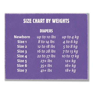 Premium Jumbo Diapers, Size 6, 35 lbs and Up, 92/Carton
