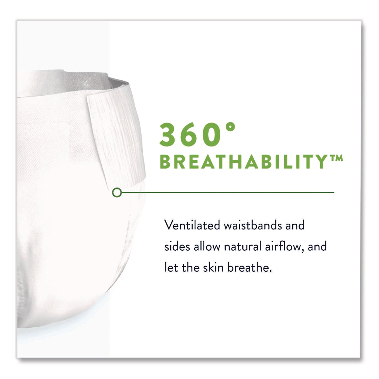 Per-Fit360 Degree Briefs, Maximum Plus Absorbency, Size 2, 45" to 62" Waist, 72/Carton
