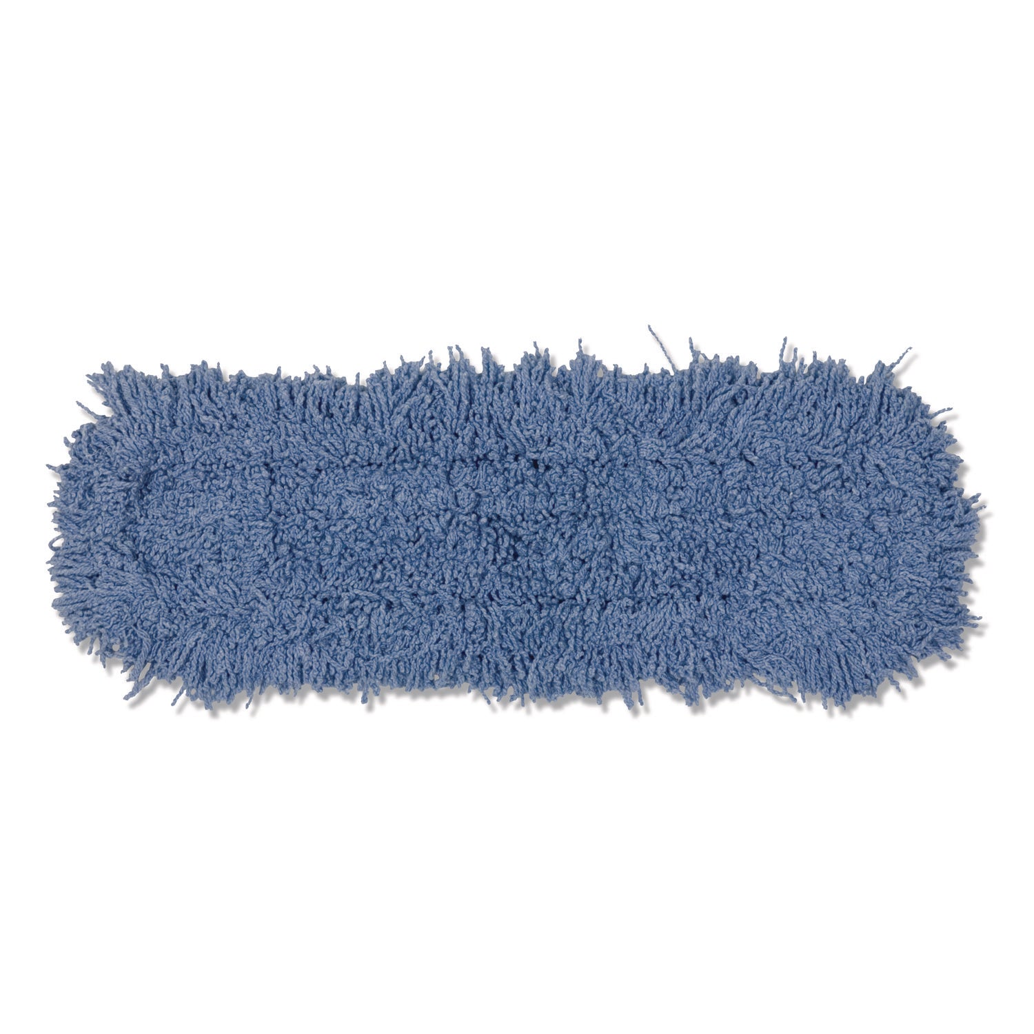 Twisted Loop Blend Dust Mop, Polyester Yarn, 48", Blue, 12/Carton