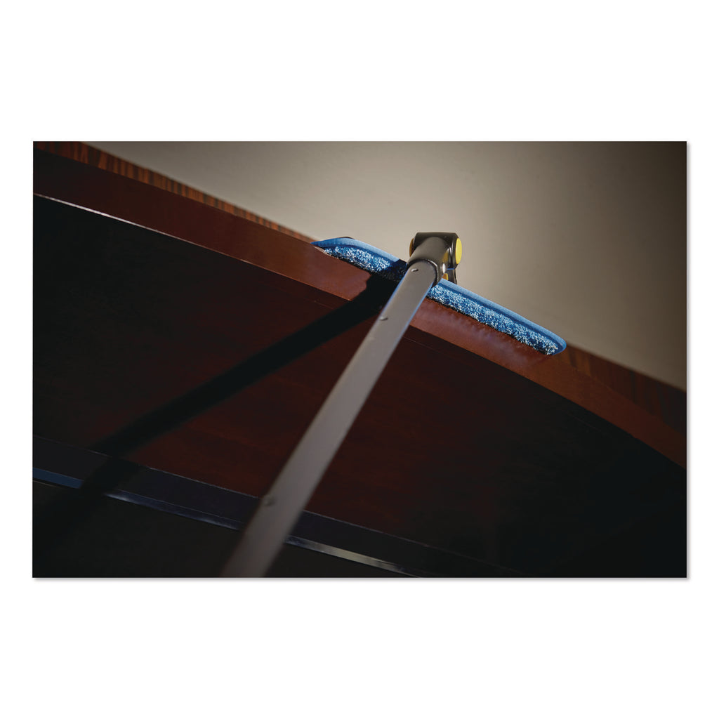 Twisted Loop Blend Dust Mop, Polyester Yarn, 48", Blue, 12/Carton