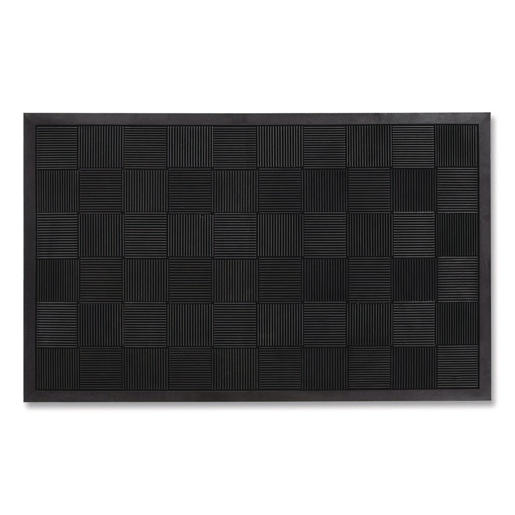 Parquet Wiper Scraper Mat, 36 x 60, Black