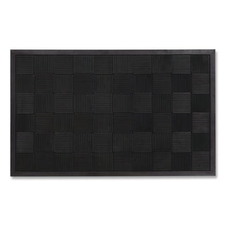 Parquet Wiper Scraper Mat, 36 x 60, Black