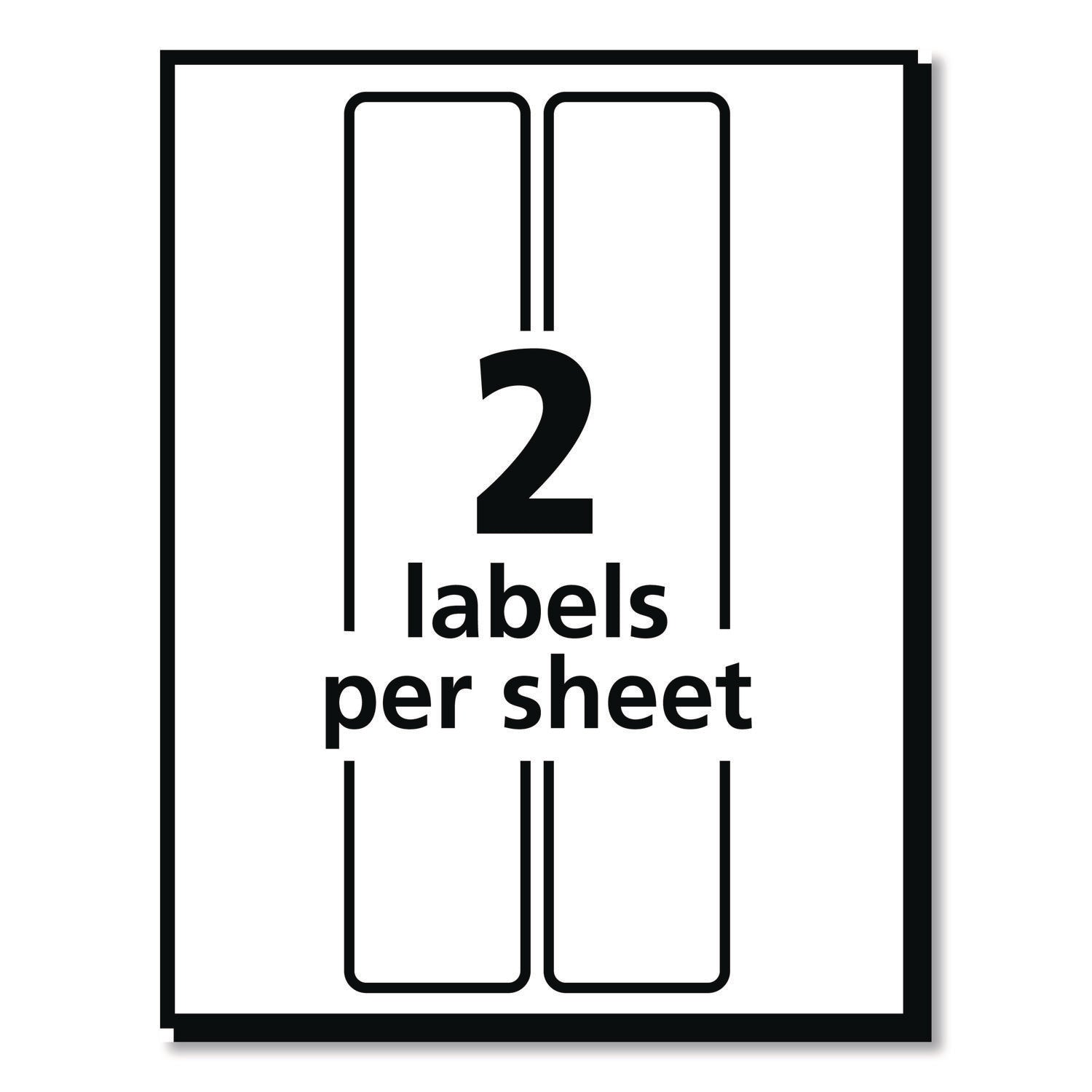 Postage Meter Labels for Personal Post Office, 1.78 x 6, White, 2/Sheet, 30 Sheets/Pack, (5289)