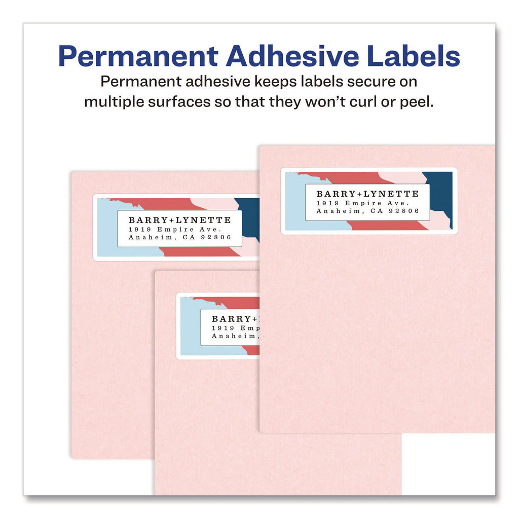 4 x 6 Shipping Labels with TrueBlock Technology, Inkjet/Laser Printers, 4 x 6, White, 20/Pack