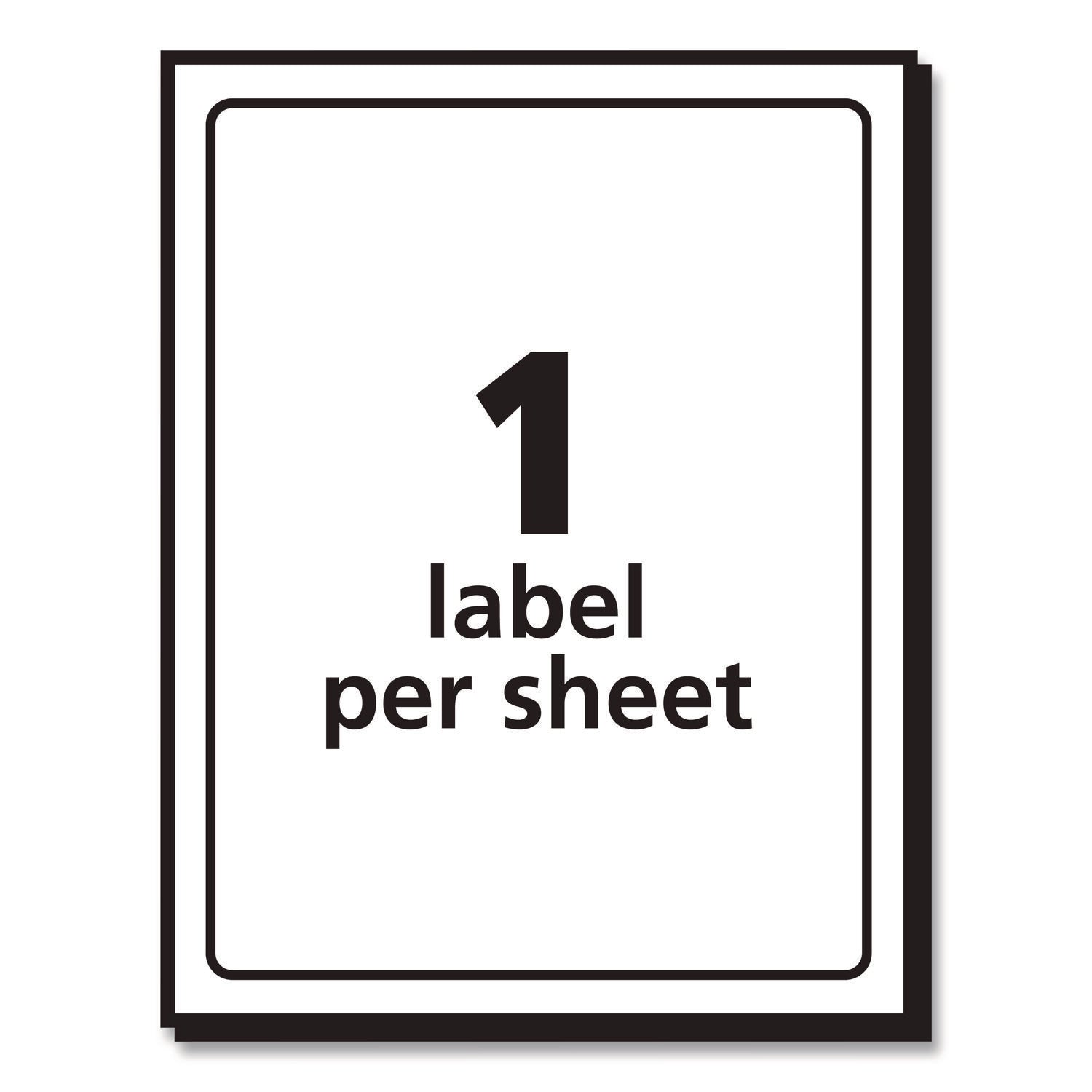 4 x 6 Shipping Labels with TrueBlock Technology, Inkjet/Laser Printers, 4 x 6, White, 20/Pack