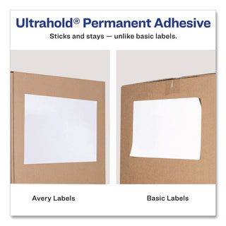 Shipping Labels with TrueBlock Technology, Inkjet Printers, 5.06 x 7.62, White, 25 Sheets/Pack