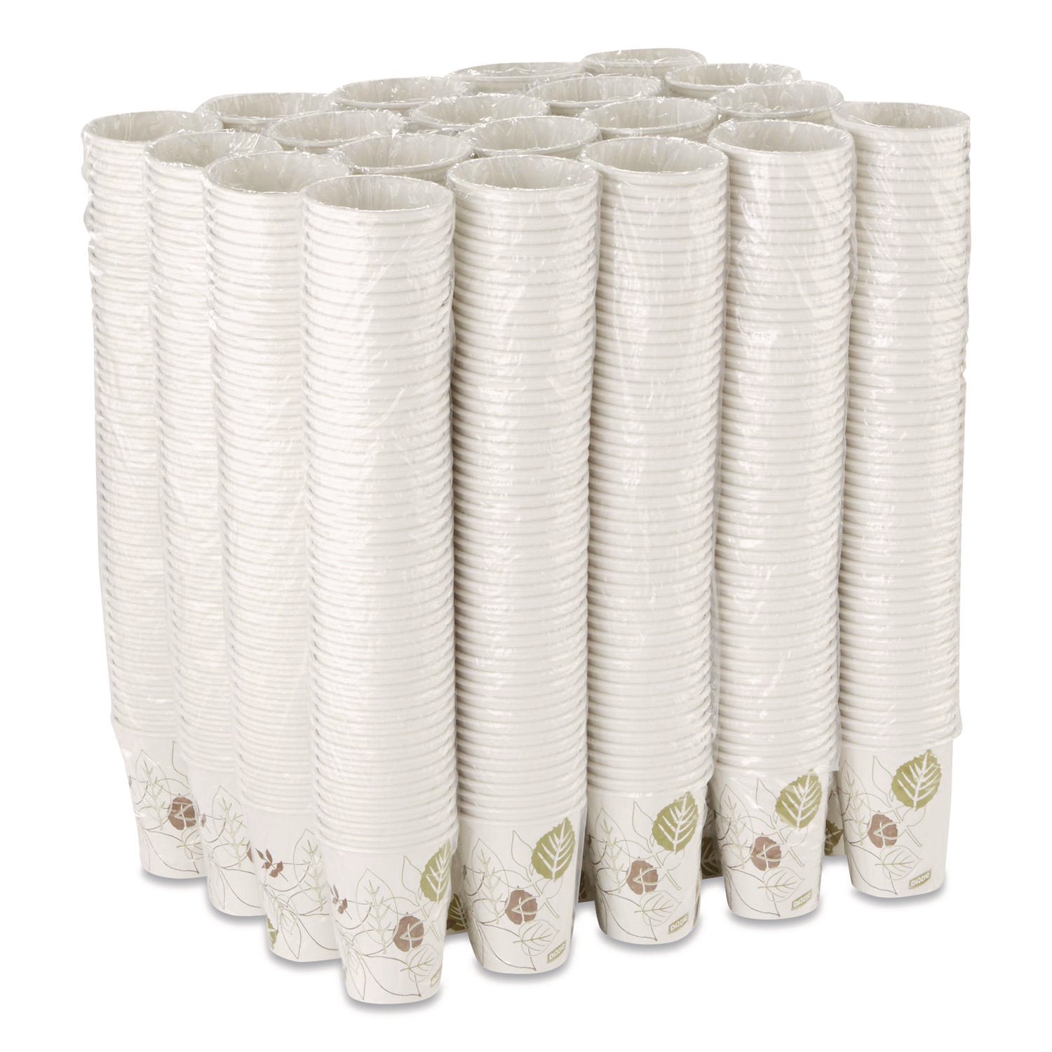 Pathways Paper Hot Cups, 12 oz, 50/Sleeve