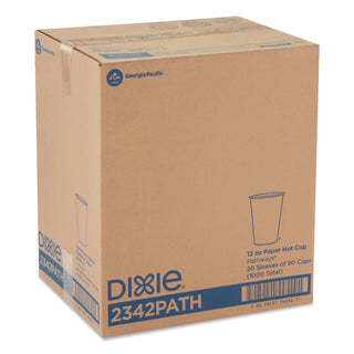 Pathways Paper Hot Cups, 12 oz, 50/Sleeve