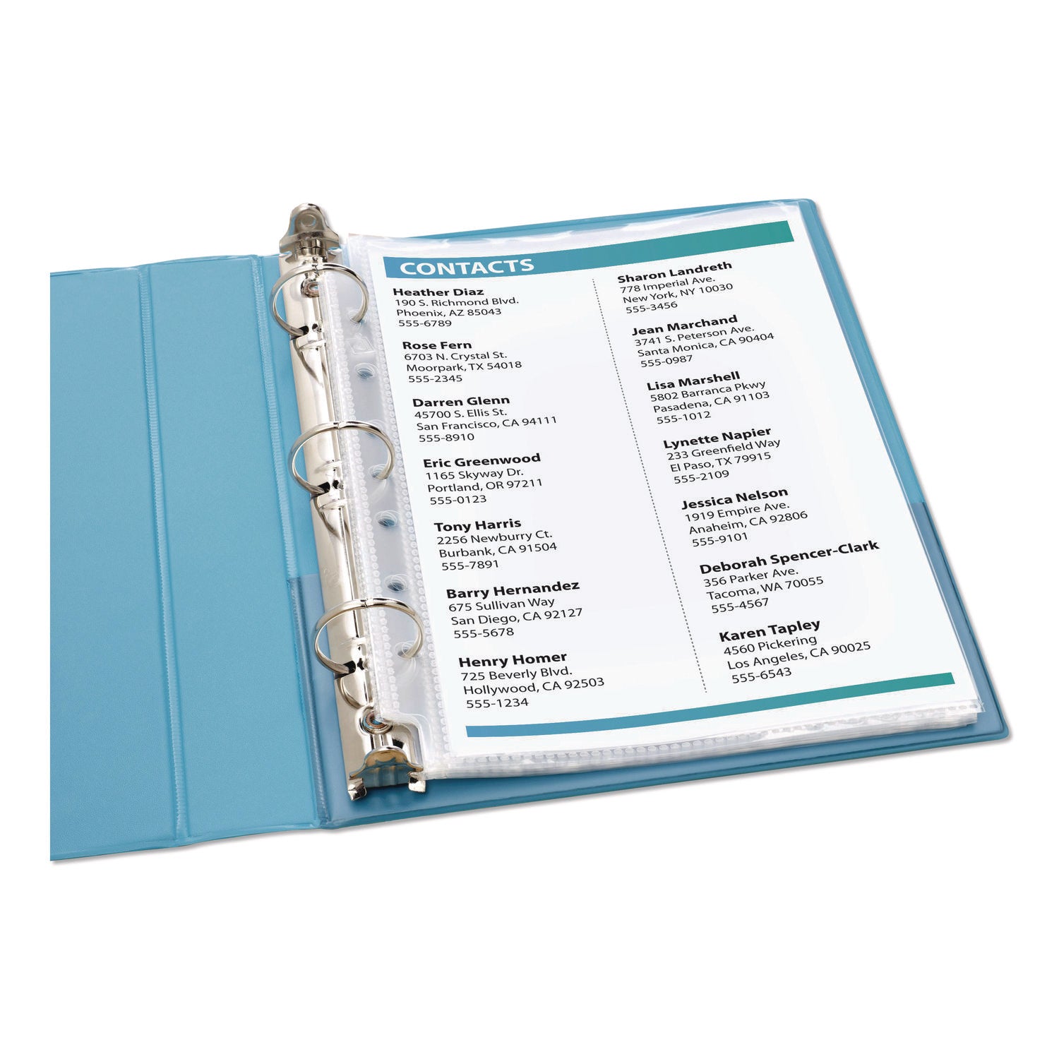Top Load Sheet Protector, Heavyweight, 8.5 x 5.5, Clear, 25/Pack