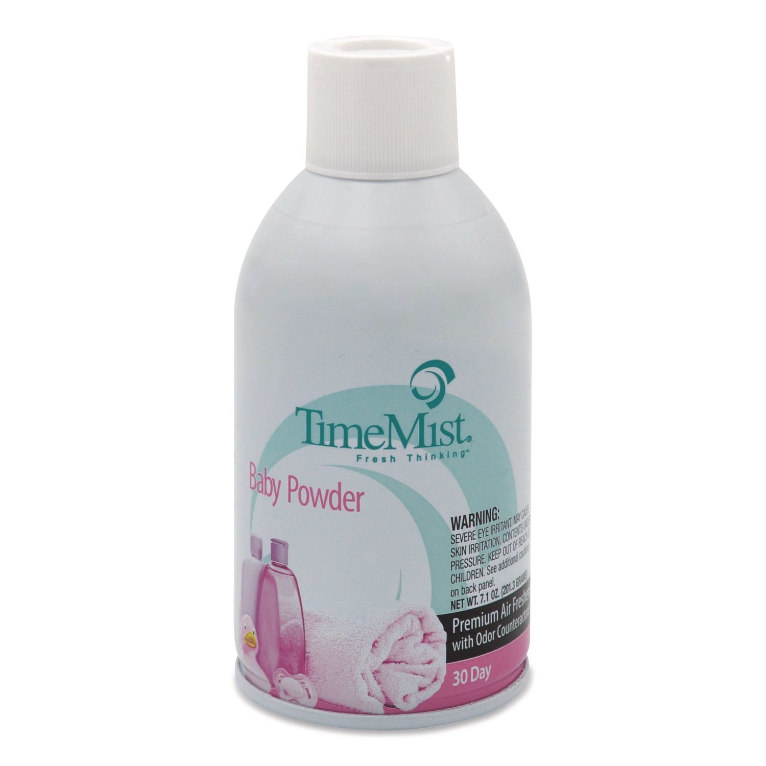 Premium Metered Air Freshener Refill, Baby Powder, 5.3 oz Aerosol Spray
