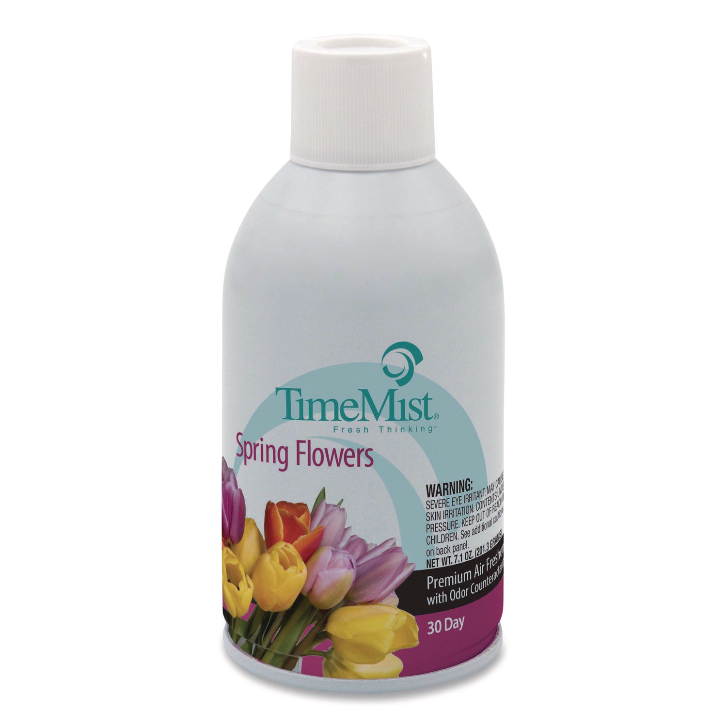 Premium Metered Air Freshener Refill, Spring Flowers, 6.6 oz Aerosol Spray