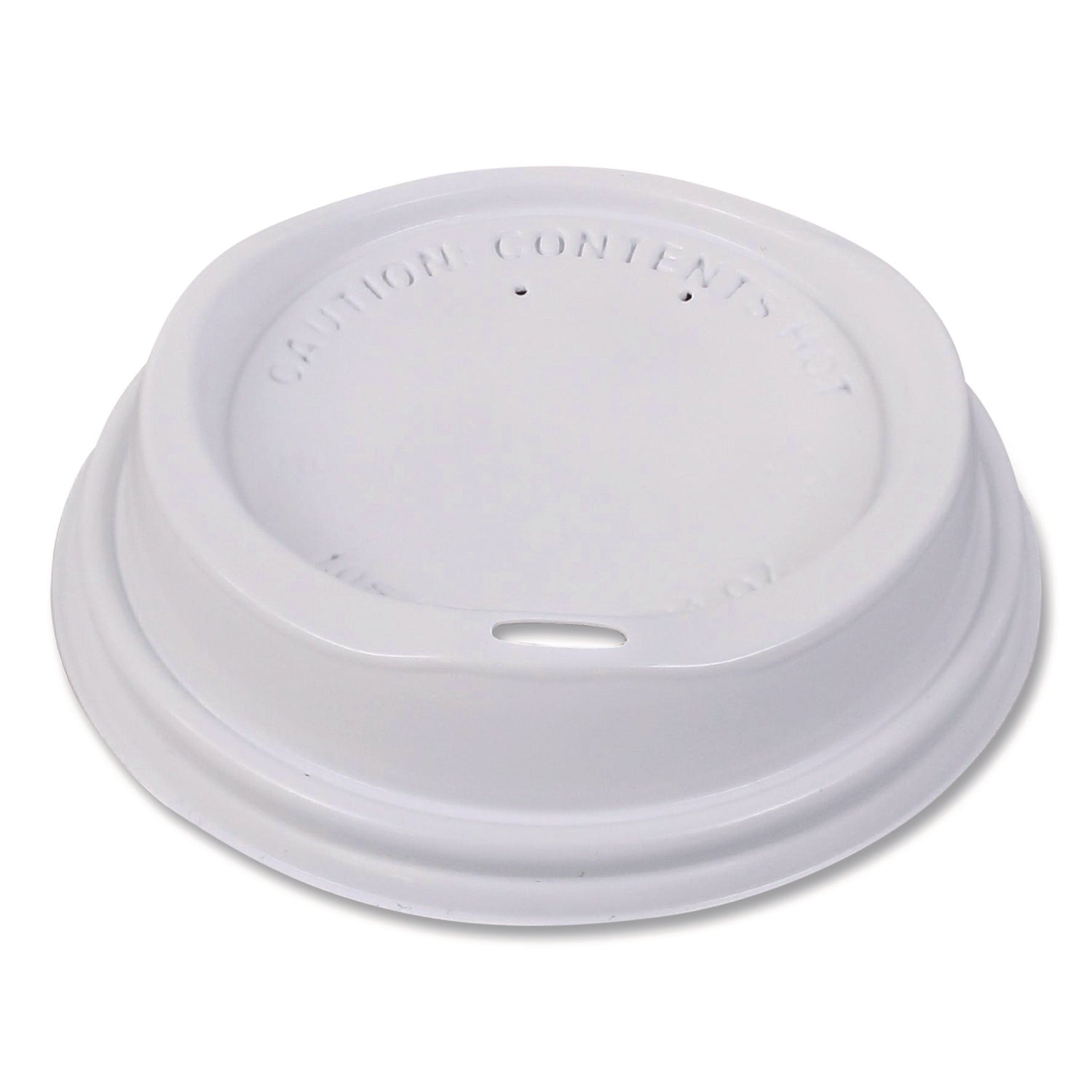 Flavia 10 oz Hot Beverage Paper Cup Lids - 1000 / Carton - White - Paper - Beverage, Hot Drink