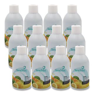 Premium Metered Air Freshener Refill, Citrus, 6.6 oz Aerosol Spray, 12/Carton