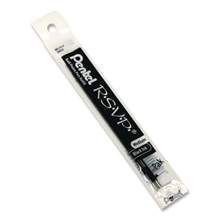 Pentel BK91 Ballpoint Pen Refills - Medium Point - Black Ink - 1 / Pack