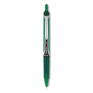 Pilot Precise V5 RT Premium Rolling Ball Pen - Extra Fine Pen Point - 0.5 mm Pen Point Size - Needle Pen Point Style - Refillable - Retractable - Green Liquid Ink - Green Barrel - 1 Each
