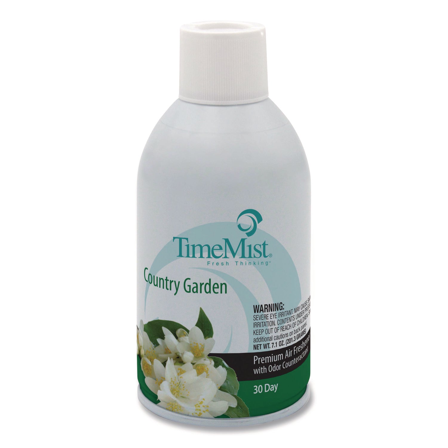 Premium Metered Air Freshener Refill, Country Garden, 6.6 oz Aerosol Spray, 12/Carton