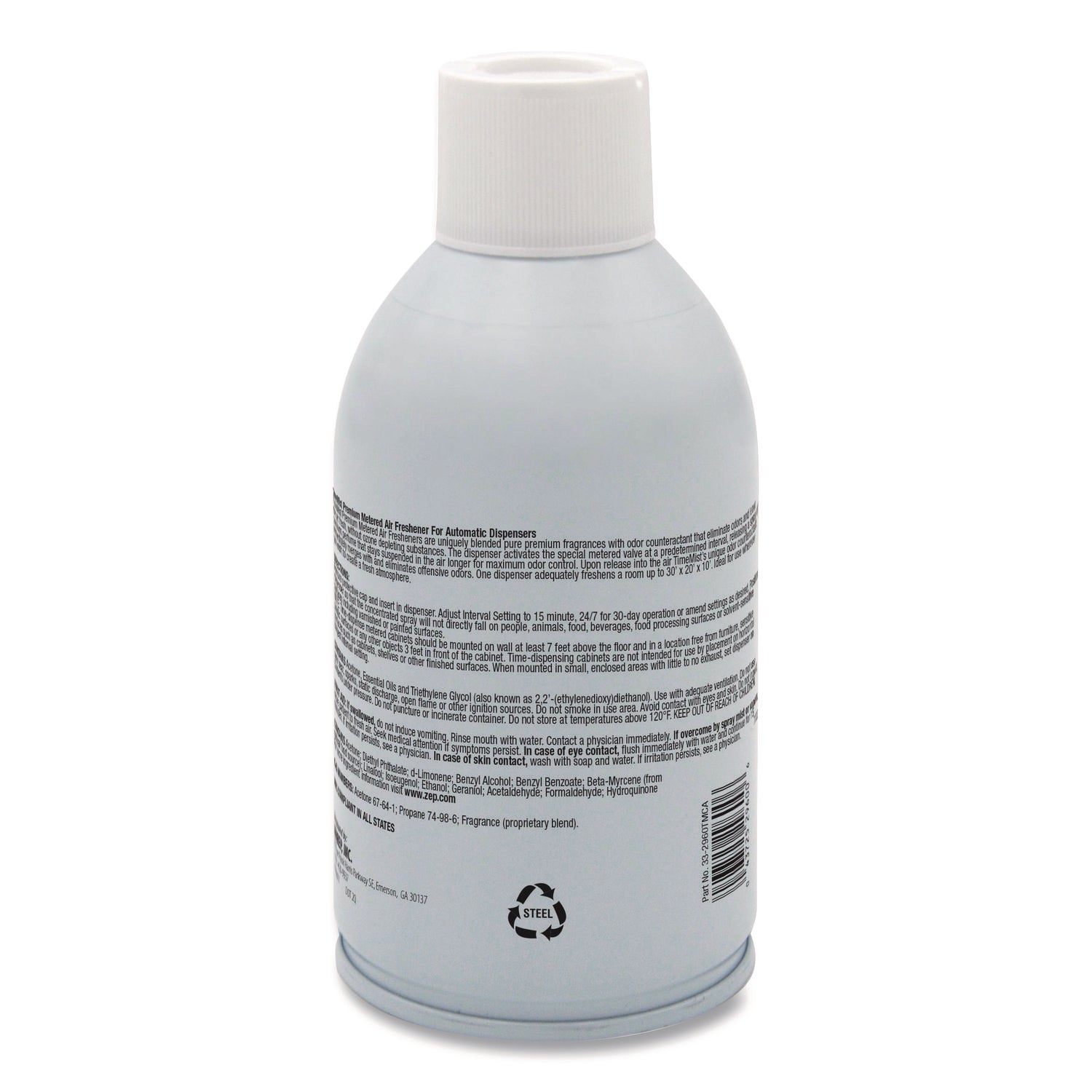 Premium Metered Air Freshener Refill, Mango, 6.6 oz Aerosol Spray, 12/Carton