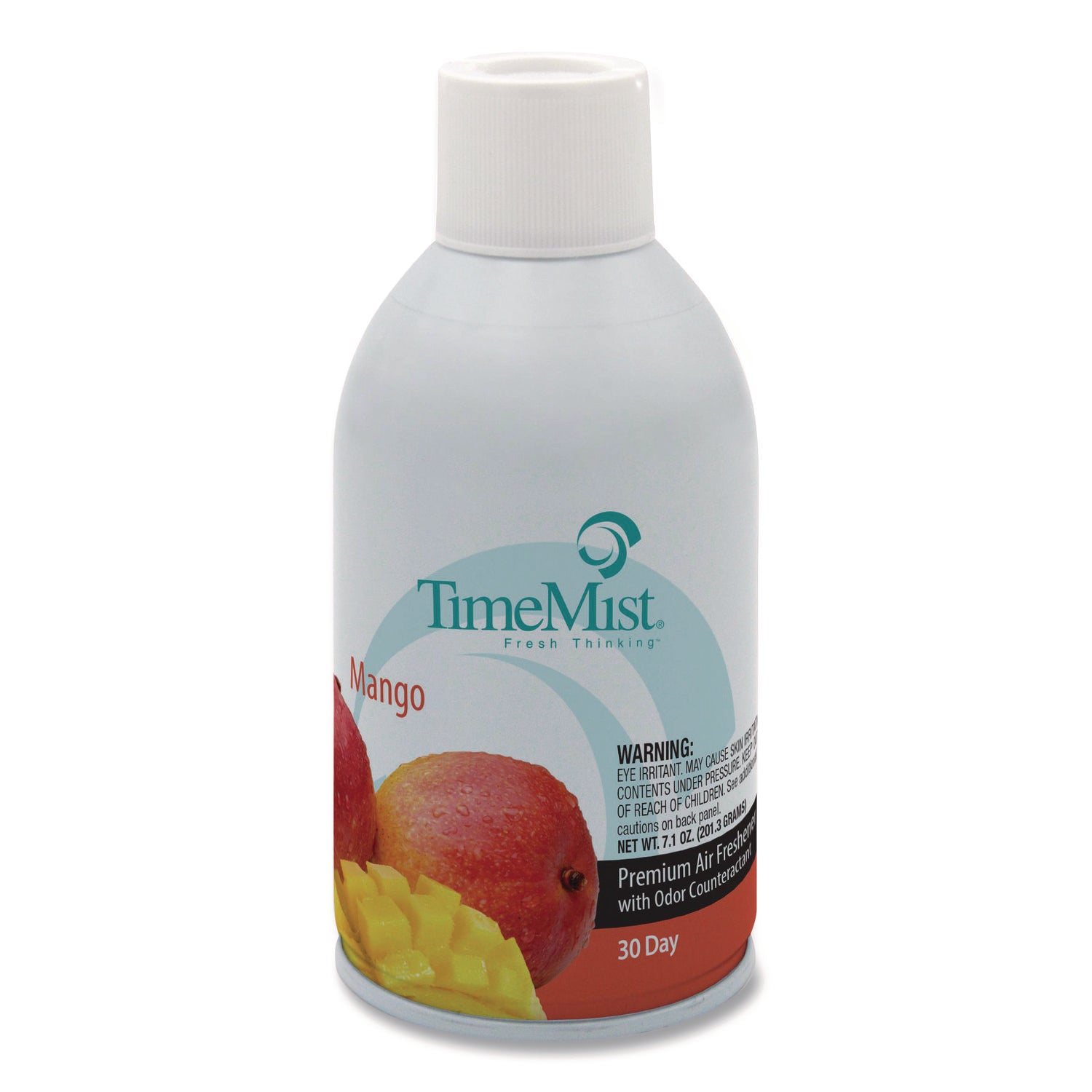 Premium Metered Air Freshener Refill, Mango, 6.6 oz Aerosol Spray, 12/Carton