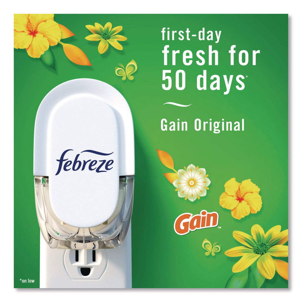 PLUG Air Freshener Refills, Gain Original, 2.63 oz, 3 Pack, 3 Packs/Carton