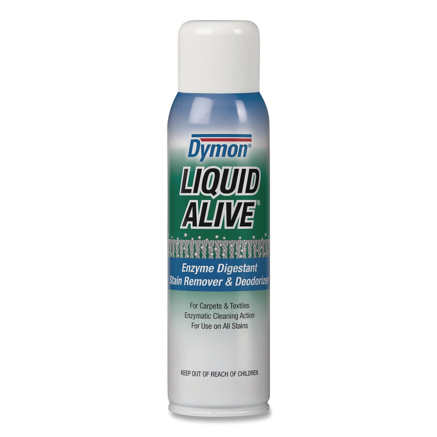 LIQUID ALIVE Carpet Cleaner/Deodorizer, 20 oz Aerosol Spray, 12/Carton