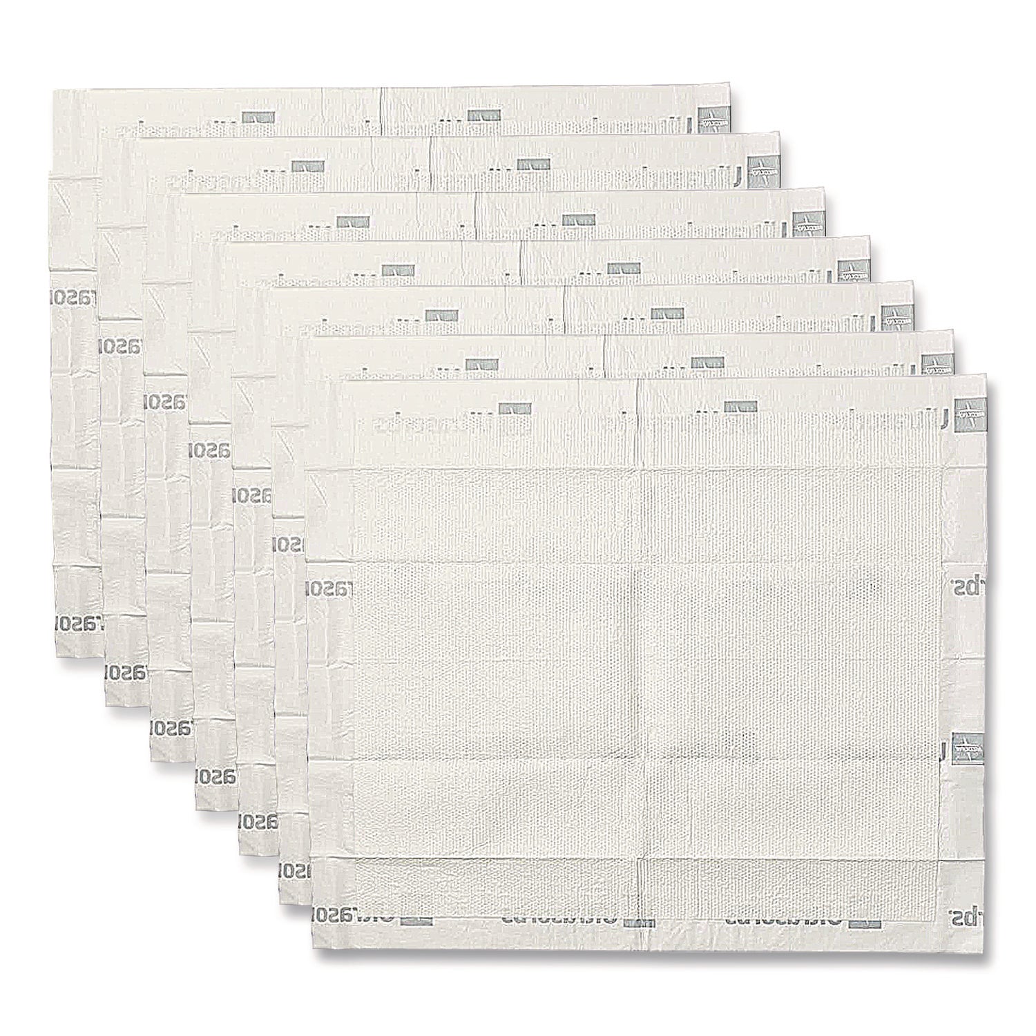 Ultrasorbs Disposable Dry Pads, 23" x 35", Blue, 7/Box